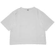 【MAYKAM-メイカム】SMOOTH BOAT NECK TEE【WHT】