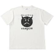 【INSONNIA PROJECTS-インソニアプロジェクト】THE WORLD IS A VAMPIRE TEE【WHT】