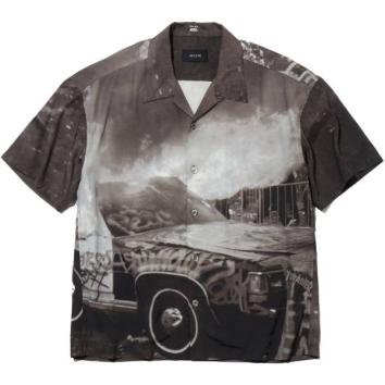 【DELUXE-デラックス】DELUXE x Allan Potter Shirts【BLK】