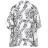 【TheSoloist-ソロイスト】hawaiian shirt.(music note)【WHT】