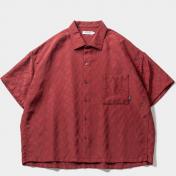 【TIGHTBOOTHPRODUCTION-タイトブースプロダクション】CHECKER PLATE SHIRT【RED】