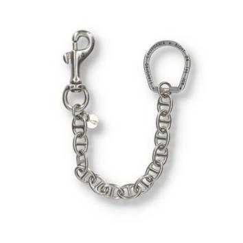 【STANDARD CALIFORNIA-スタンダード カリフォルニア】Button Works / SD Key Chain【SILVER】