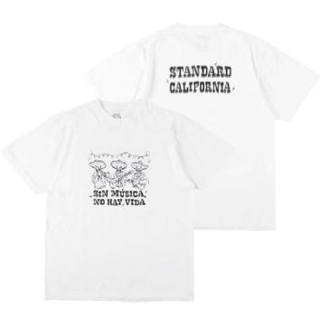 【STANDARD CALIFORNIA-スタンダード カリフォルニア】AH / SD Mariachi T【WHT】