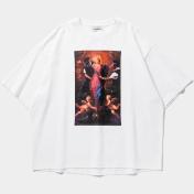 【TIGHTBOOTHPRODUCTION-タイトブースプロダクション】POLICE CHECKUP S/S T-SHIRT【WHT】