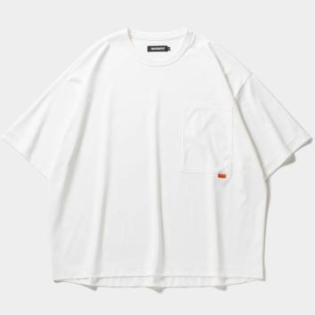 【TIGHTBOOTHPRODUCTION-タイトブースプロダクション】PONTE POCKET S/S T-SHIRT【WHT】