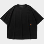 【TIGHTBOOTHPRODUCTION-タイトブースプロダクション】PONTE POCKET S/S T-SHIRT【BLK】