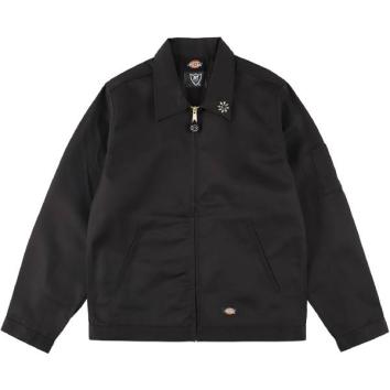 【HTC-エイチティーシー】 HTC Dickies Eisenhower Jacket #Flower Stone【BLK】