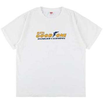 【STANDARD CALIFORNIA-スタンダード カリフォルニア】SD US Cotton Racing Logo T【WHT】