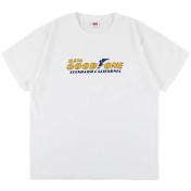【STANDARD CALIFORNIA-スタンダード カリフォルニア】SD US Cotton Racing Logo T【WHT】