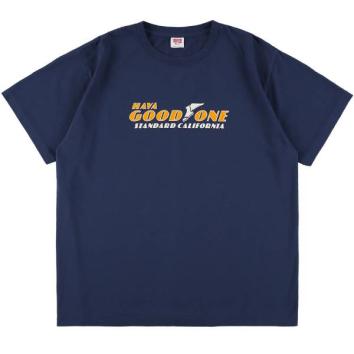 【STANDARD CALIFORNIA-スタンダード カリフォルニア】SD US Cotton Racing Logo T【NAVY】