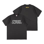 【STANDARD CALIFORNIA-スタンダード カリフォルニア】Jeff for SD US Cotton Logo T【BLK】