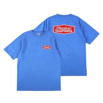 【STANDARD CALIFORNIA-スタンダード カリフォルニア】SD Heavyweight Stadium Logo T【BLUE】