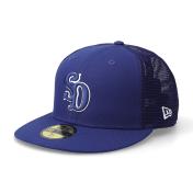 【STANDARD CALIFORNIA-スタンダード カリフォルニア】NEW ERA® / SD 59FIFTY Logo Mesh Cap【BLUE】