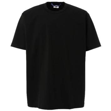【JUNYAWATANABE MAN-ジュンヤワタナベマン】綿ナイロンポンチTシャツ【黒】