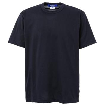 【JUNYAWATANABE MAN-ジュンヤワタナベマン】綿エステルプレーティング天竺Tシャツ【紺】