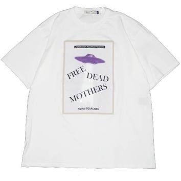 【UNDERCOVER-アンダーカバー】TEE　FREE DEAD MOTHERS UC RECORDS【WHT】
