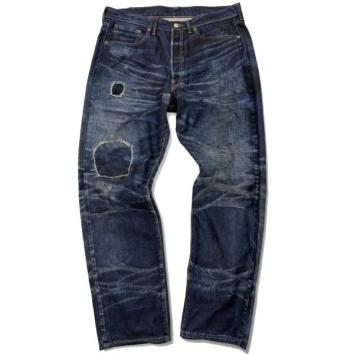 【eYe JUNYAWATANABE MAN-ジュンヤワタナベマン アイ】綿ナイロンツイル 転写プリント New Manual Wネーム PANTS