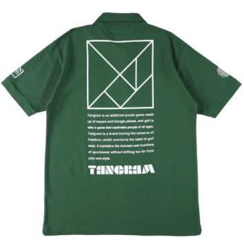 【TANGRAM-タングラム】TURF LOGO POLO SHIRTS【GRN】