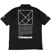 【TANGRAM-タングラム】TURF LOGO POLO SHIRTS【BLK】