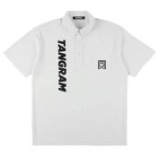 【TANGRAM-タングラム】REFLECTOR BACK DRY POLO SHIRTS【WHT】