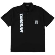 【TANGRAM-タングラム】REFLECTOR BACK DRY POLO SHIRTS【BLK】