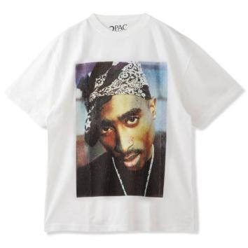【INSONNIA PROJECTS-インソニアプロジェクト】×TUPAC TEE-D【WHT】