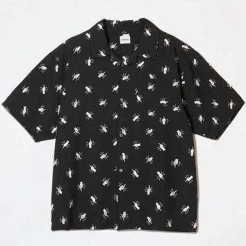 【BUENA VISTA-ブエナ ビスタ】Fuck off s/s shirt【BLK】