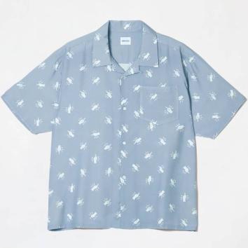 【BUENA VISTA-ブエナ ビスタ】Fuck off s/s shirt【BLUE】