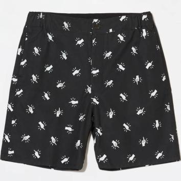 【BUENA VISTA-ブエナ ビスタ】Fuck off shorts【BLK】