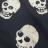 【BUENA VISTA-ブエナ ビスタ】Skull patterned s/s shirt