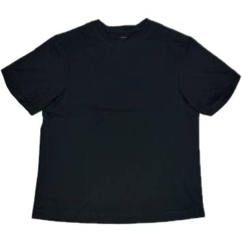 【MAYKAM-メイカム】COTTON SMOOTH S/S TEE【BLK】