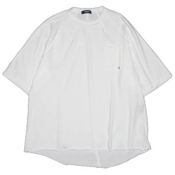 【UNDERCOVER-アンダーカバー】カサネハギスプリットラグランポケTEE【WHT】