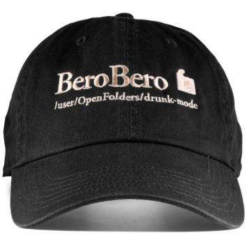 【Open Folders-オープンフォルダーズ】Bero Bero CAP【BLK】