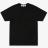 【PLAY COMME des GARCONS】 T-SHIRT RED EMBLEM BACK RED HEART【BLK】