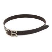 【doublet/ダブレット】"DB" BUCKLE BELT【D.BRW】