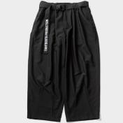 【TIGHTBOOTHPRODUCTION-タイトブースプロダクション】TRO BAGGY SLACKS【BLK】