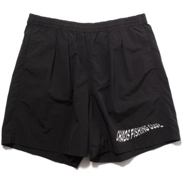 【Chaos Fishing Club-カオスフィッシングクラブ】WAVE SHORTS【BLK】