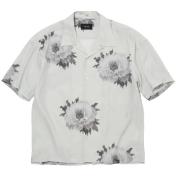 【DELUXE-デラックス】DELUXE x Kosuke Kawamura Flower shirts【WHT】