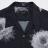 【DELUXE-デラックス】DELUXE x Kosuke Kawamura Flower shirts【BLK】