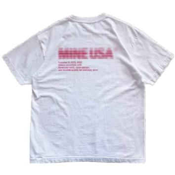 【MINE USA/マイン ユーエスエー】Identity B.P. Tee【WHT】