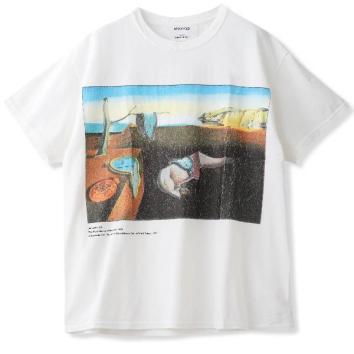 【INSONNIA PROJECTS-インソニアプロジェクト】SALVADOR DALI THE PERSISTENCE OF MEMORY 1931【WHT】