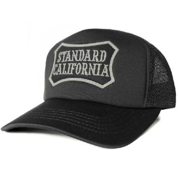 【STANDARD CALIFORNIA-スタンダード カリフォルニア】SD Basic Logo Patch Mesh Cap【BLK】