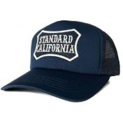 【STANDARD CALIFORNIA-スタンダード カリフォルニア】SD Basic Logo Patch Mesh Cap【NAVY】