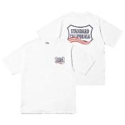 【STANDARD CALIFORNIA-スタンダード カリフォルニア】SD Heavyweight Shield Logo T