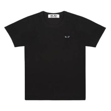 【PLAY COMME des GARCONS】胸ワンポイント T-SHIRT BLACK BLACK HEART【BLK】
