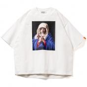 【TIGHTBOOTHPRODUCTION-タイトブースプロダクション】SMOKE UP SON T-SHIRT【WHT】