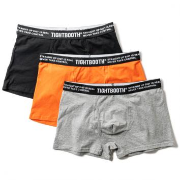 【TIGHTBOOTHPRODUCTION-タイトブースプロダクション】3 PACK LOGO BOXER
