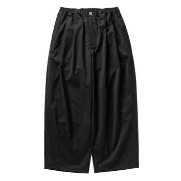【TIGHTBOOTHPRODUCTION-タイトブースプロダクション】DRY BAGGY SLACKS【BLK】