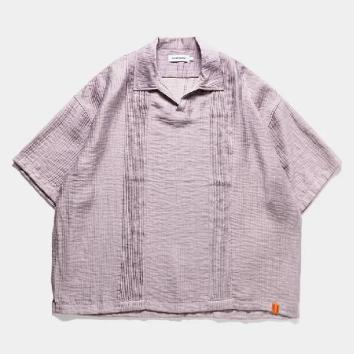 【TIGHTBOOTHPRODUCTION-タイトブースプロダクション】RAYON CUBA OPEN POLO【GRY】