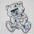 【UNDERCOVER-アンダーカバー】TEE KIEV BEARBEAR【WHT】